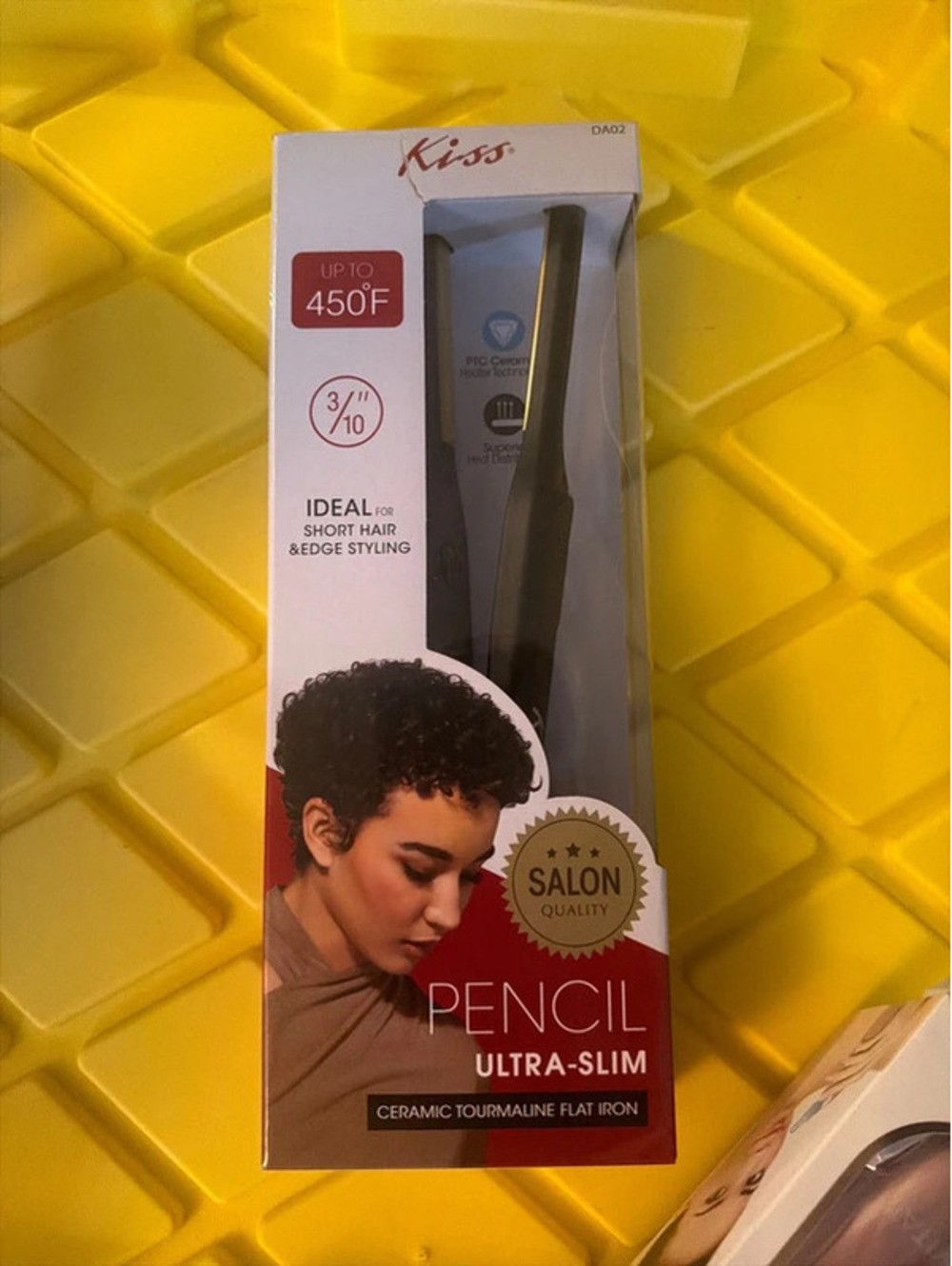 Kiss Flat Iron Tourmaline Hair pencil ulta slim